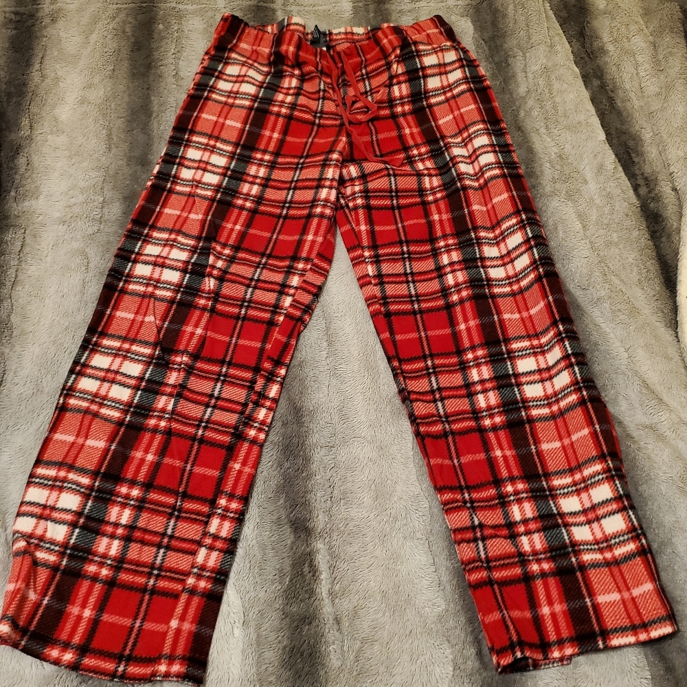 Flannel pajama bottoms